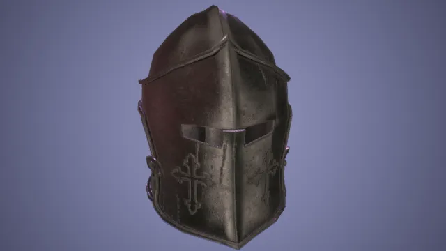 头盔 中世纪 模型 pbr模型