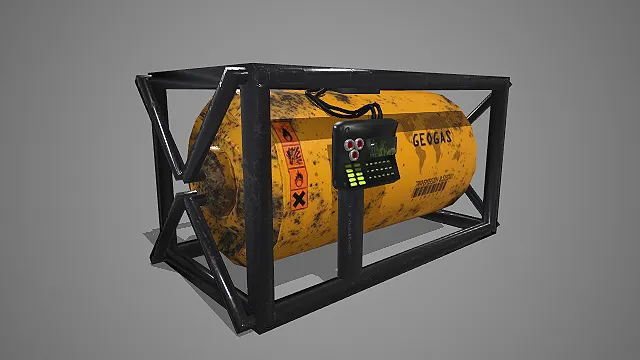 次世代危化品储藏罐 小型炸弹