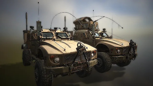 陆军通用探地雷车 通讯步战车 机枪