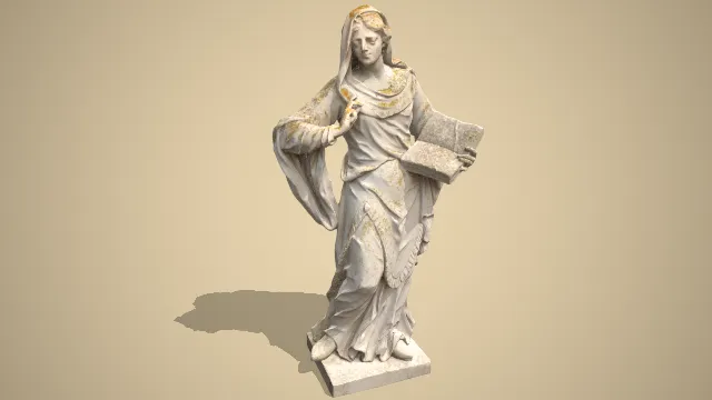 伊丽莎白雕像石头雕刻人像雕塑