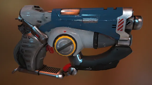 手枪 枪械 武器 武器模型 pbr模型 游戏模型