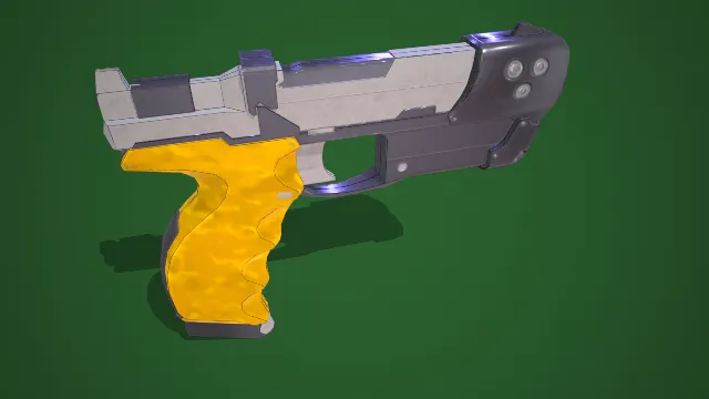 手枪 枪械 武器模型 pbr模型 游戏模型