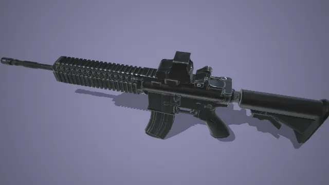 M4A1卡宾枪 军事 装备 武器 射击