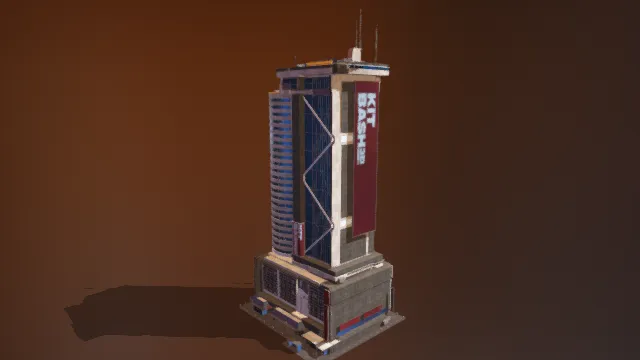 现代化城市 科技城市 商业建筑 未来都市 高楼