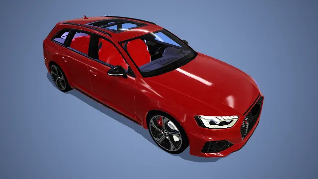 奥迪RS4_直喷技术_V8发动机_420马力_高性能