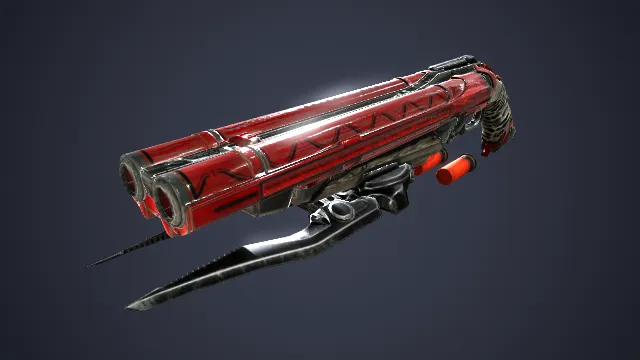 火焰手枪 武器模型 道具 pbr模型