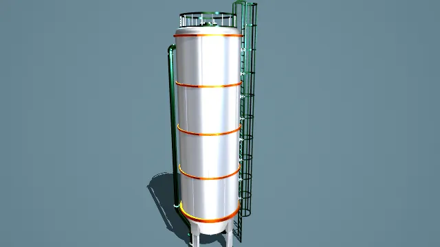 立式带梯储液罐 爬梯 工业 化工