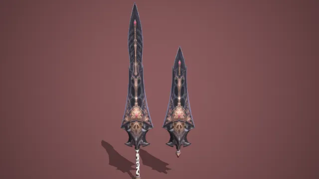 长剑 双刃剑 武器 短剑 道具 游戏装备库 多种不同剑的贴图