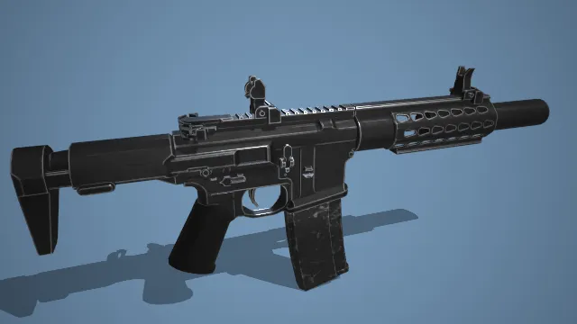 M416突击步枪 武器 枪械 射击 军事