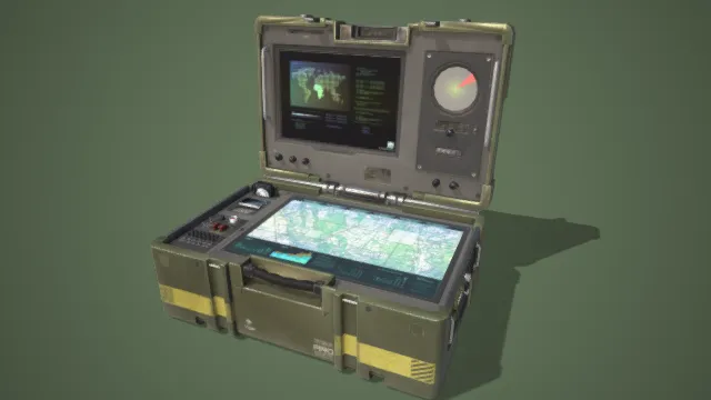 野外作战   战术指挥箱  便携式前指调度管理设备