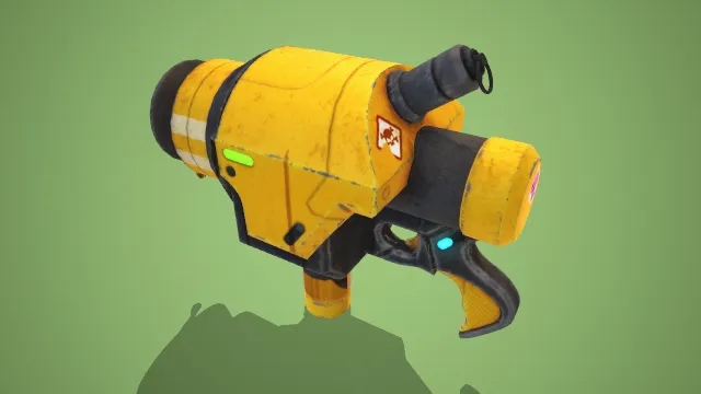 手枪 枪械 武器模型 pbr模型 游戏模型