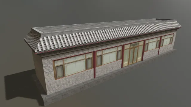 历史建筑 古代住宿 故宫建筑 东方建筑风格 写实住宅