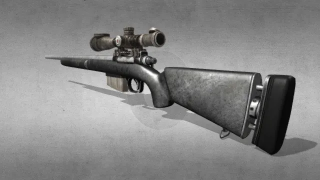 写实 枪械 武器 M24狙击枪