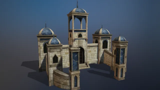 古代建筑 围城 伊斯兰教建筑 圆顶建筑