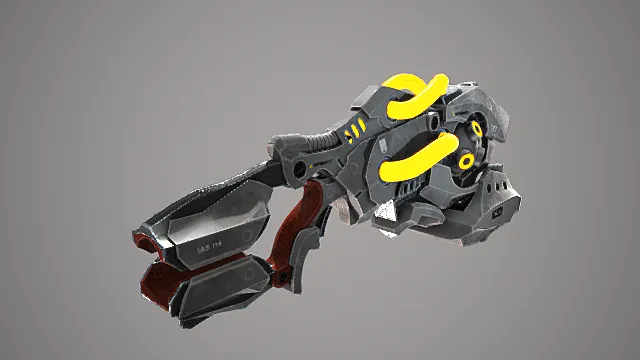 枪 步枪 科幻 充能 形状特异