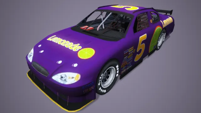 赛车 跑车 紫色汽车 轿车 比赛车辆 涂鸦车辆