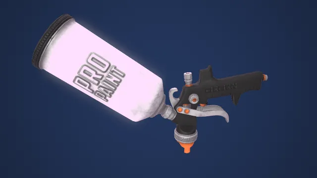 手枪 武器模型 pbr模型 游戏模型