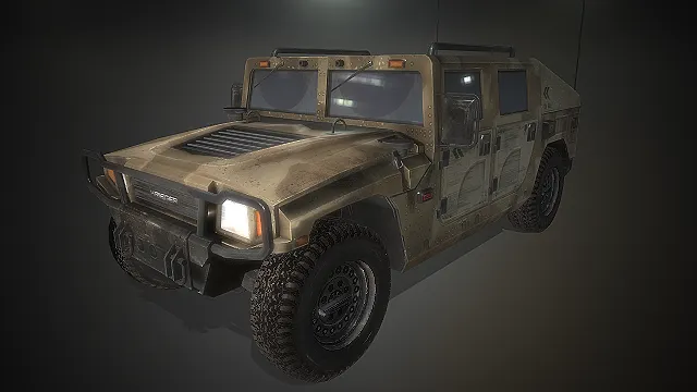军用吉普装甲车  