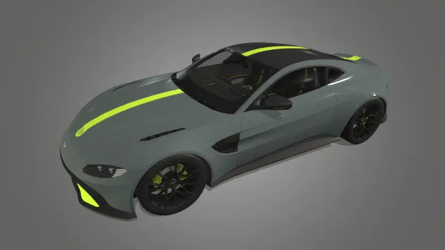 2019阿斯顿马丁跑车交通工具