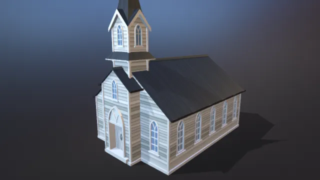 房屋 建筑 住宅 风格化建筑 二层小楼