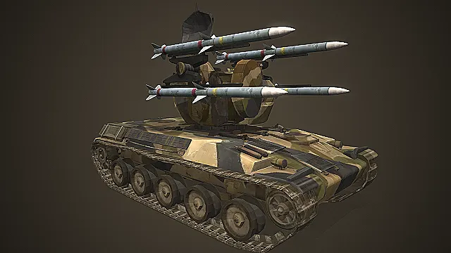 导弹步战车 军事车辆 步战车 导弹