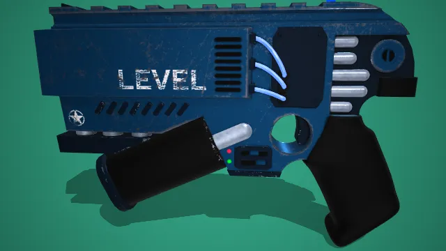 冲锋枪 枪械 武器模型 pbr模型 游戏模型