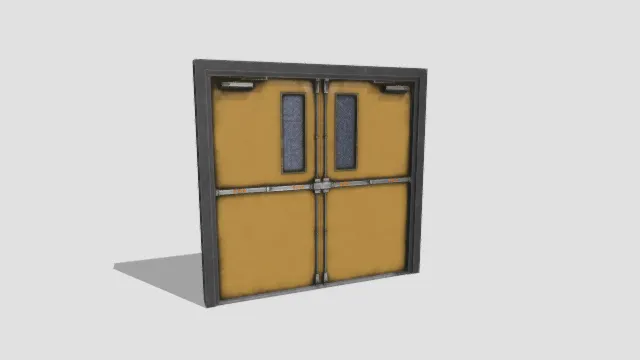 双开门 建筑 金属 门