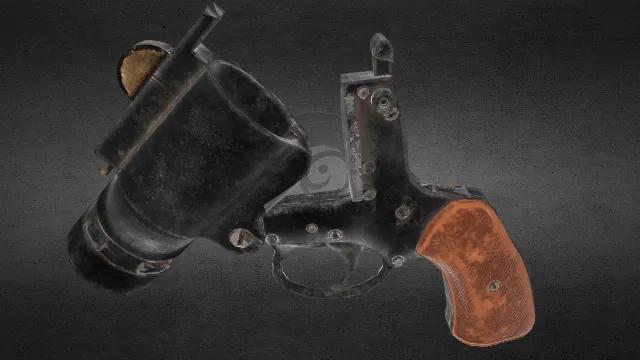 手枪 武器模型 pbr模型 游戏模型