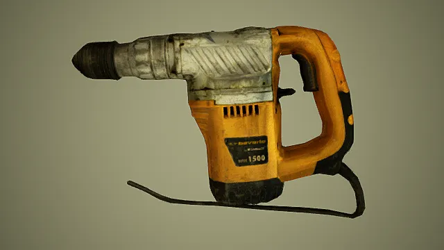 穿孔机3D写实模型