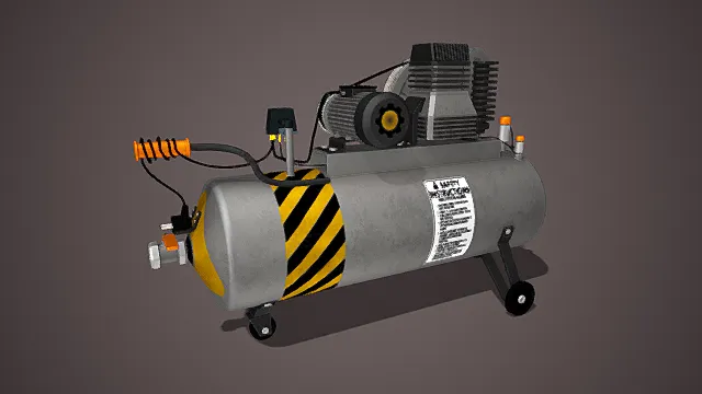 现代工业 机械设备 高精度还原3D模型