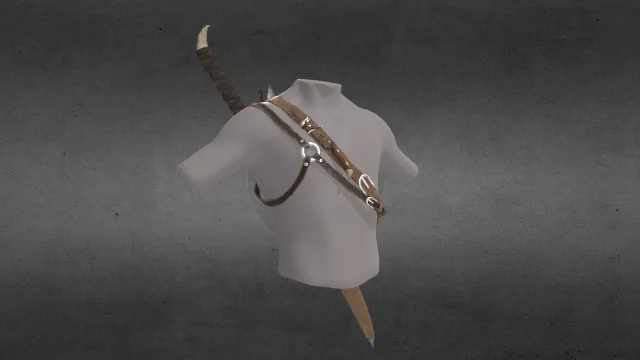 模特 挂件 人体 剑 刀 匕首