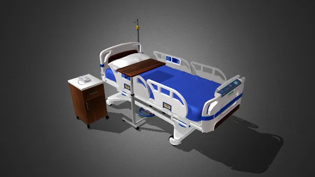 医疗床.glb