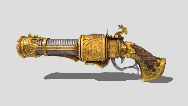 枪械 中世纪 卡通风格 枪械设计 中世纪