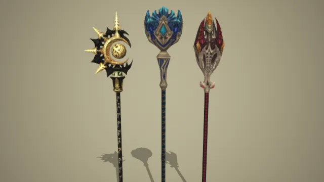 权杖 法杖 装备 武器 魔法道具 游戏工具