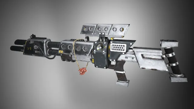 杰克2-生态枪-重制版 枪械 武器模型 pbr模型 游戏模型