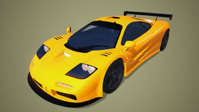 黄色轿车 汽车 轿车 跑车 超跑 豪车