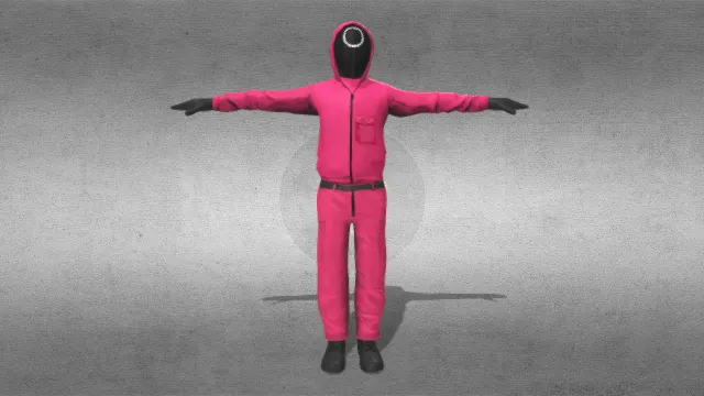 游戏 人物 鱿鱼游戏