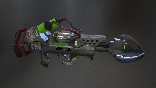 毒液枪 枪械 武器模型 pbr模型 游戏模型