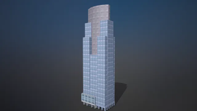 现代大厦 高层写字楼 玻璃商业楼 科技楼