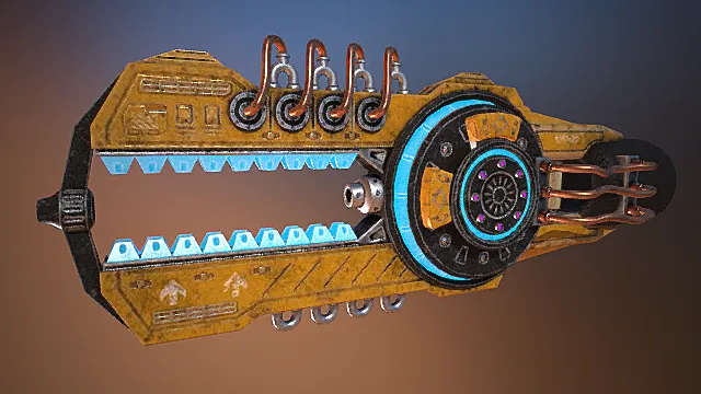 枪   科幻   充能枪   钳形   