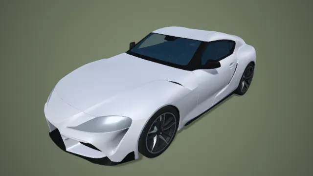 豪车 跑车 轿车 白色车辆 交通车辆