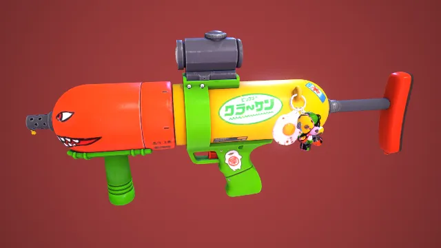 冲锋枪 武器模型 pbr模型 游戏模型