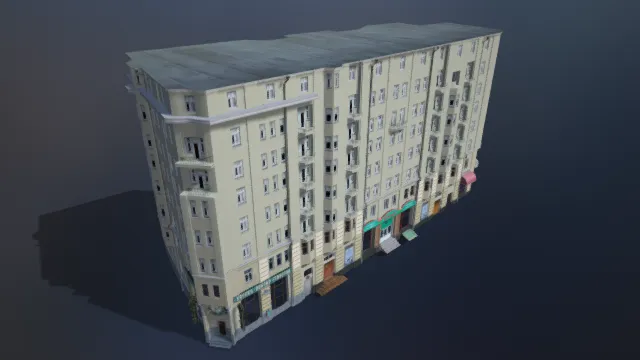 楼房 居民楼 高楼 建筑 场景建筑