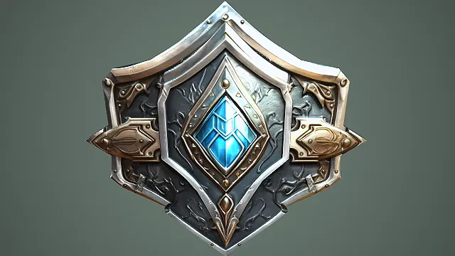 盾牌 武器模型 中世纪 pbr模型