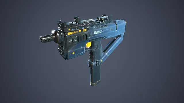 乌兹冲锋枪 小型冲锋 武器 枪械 道具