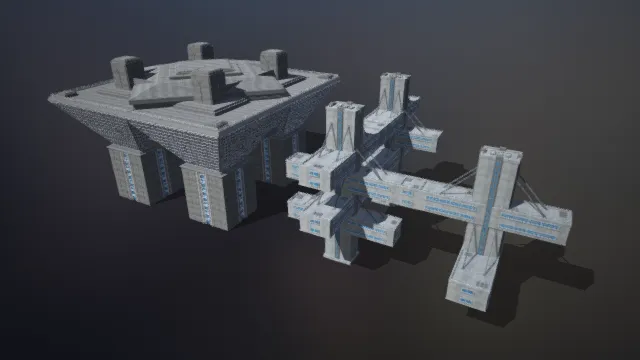 科幻都市 未来建筑 科技城市 奇异建筑 城市堡垒