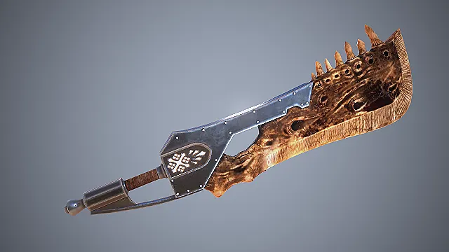 刀 怪物猎人 大剑 骨制 巨型武器 魔物猎人