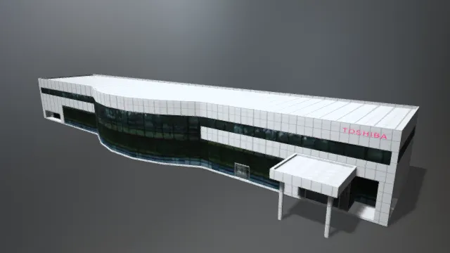 加工厂 餐厅 教学楼 现代化建筑 保税港