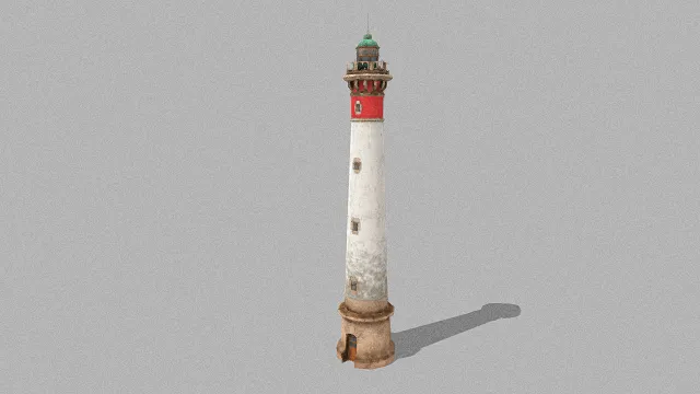 写实 建筑 灯塔