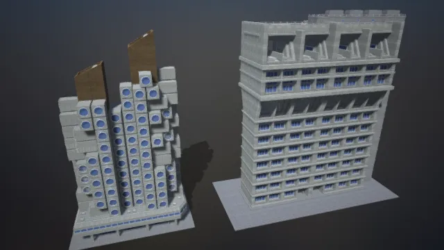 科幻都市 未来建筑 科技城市 奇异建筑 城市建筑